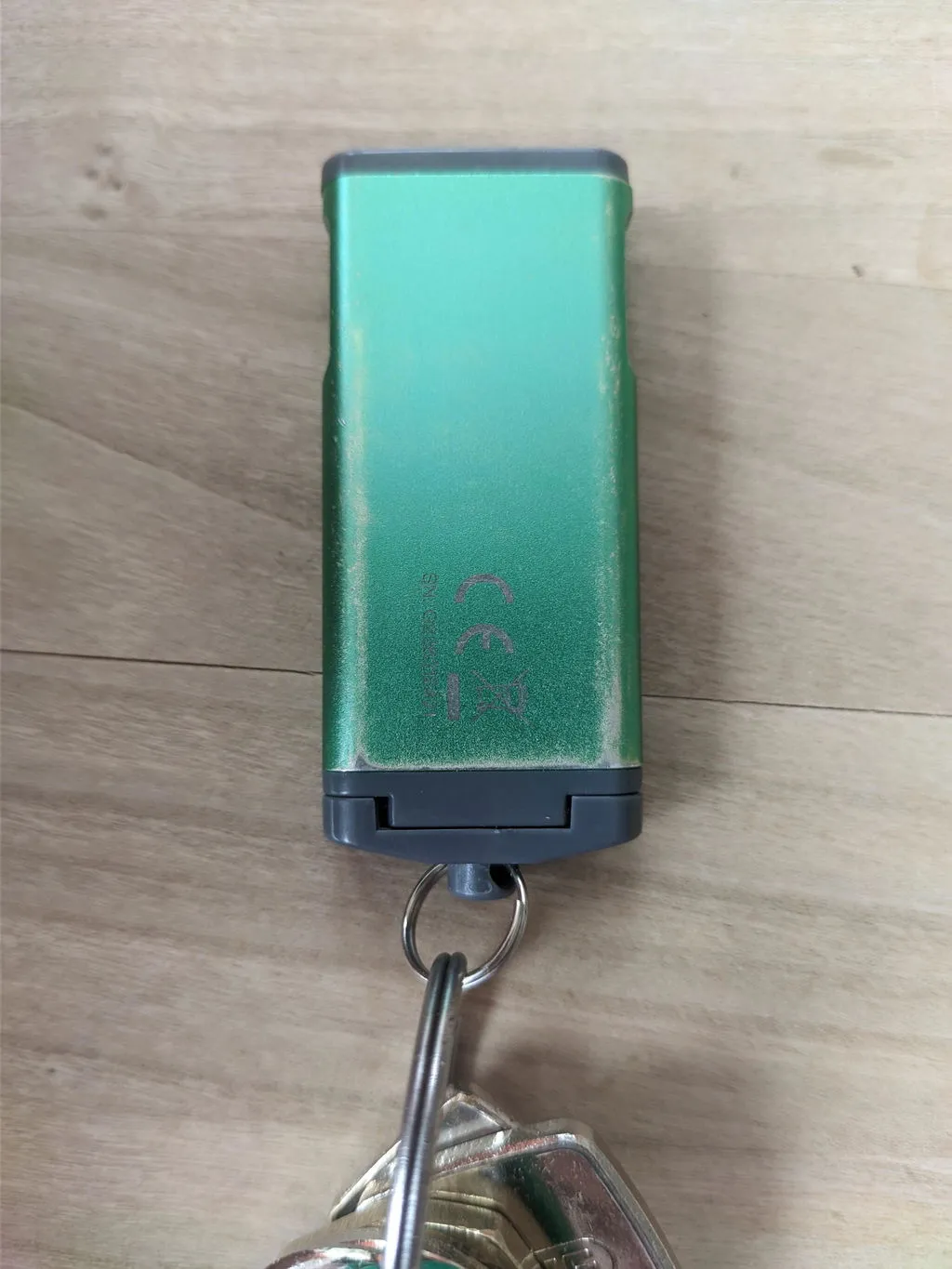 Wuben G2 mini zaklamp 500 lumen blauw sleutelhanger