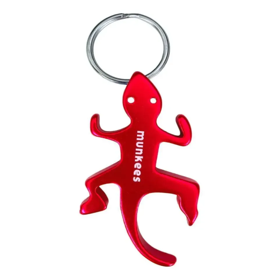 munkees hagedis sleutelhanger flessenopener verrassing