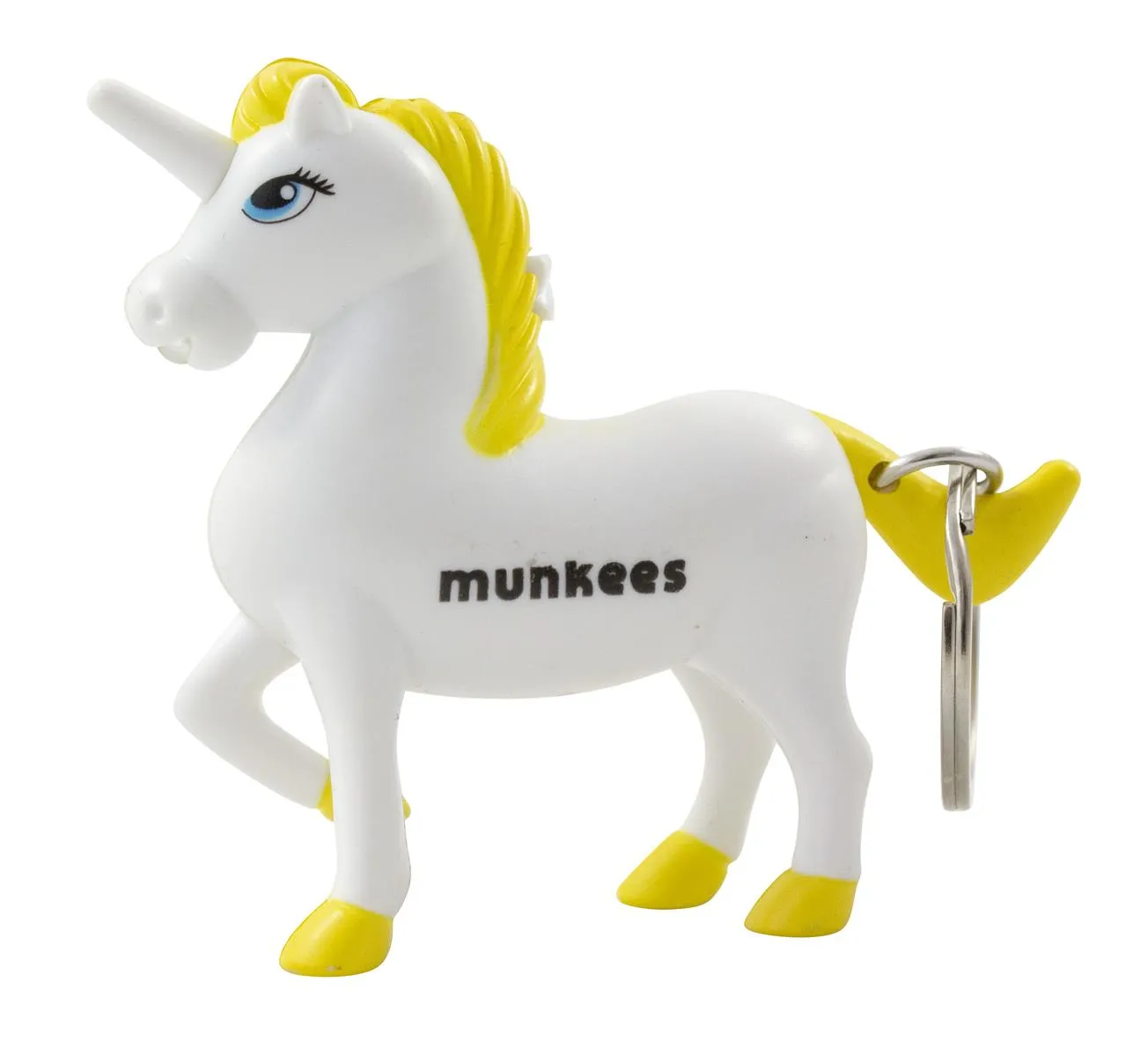 Munkees eenhoorn sleutelhanger LED geluid