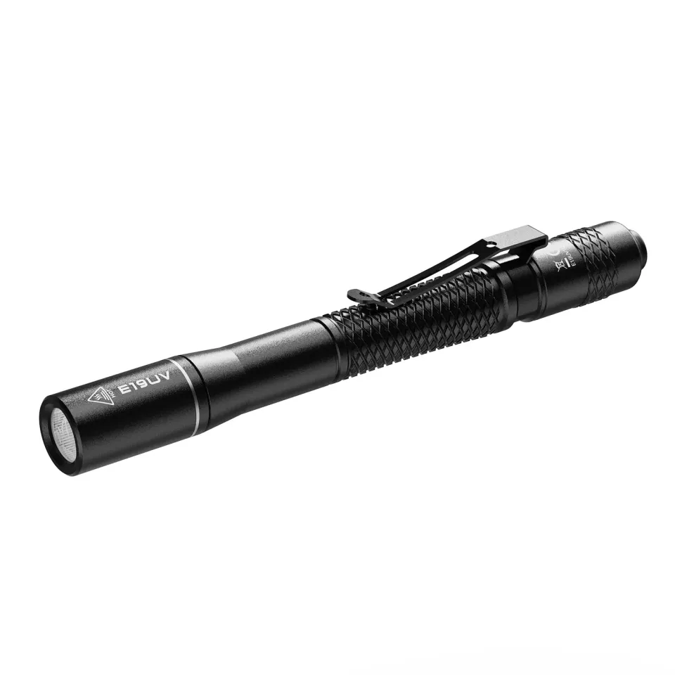 Wuben E19 UV Pen Zaklamp Zwart 365nm