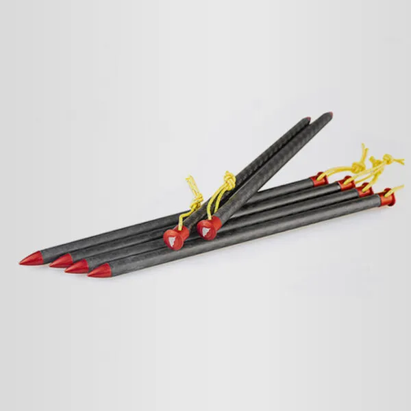 3F UL Gear Carbon Stakes tentharingen 6 stuks