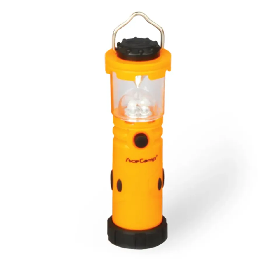 Munkees mini campinglantaarn LED 20 lumen zwart