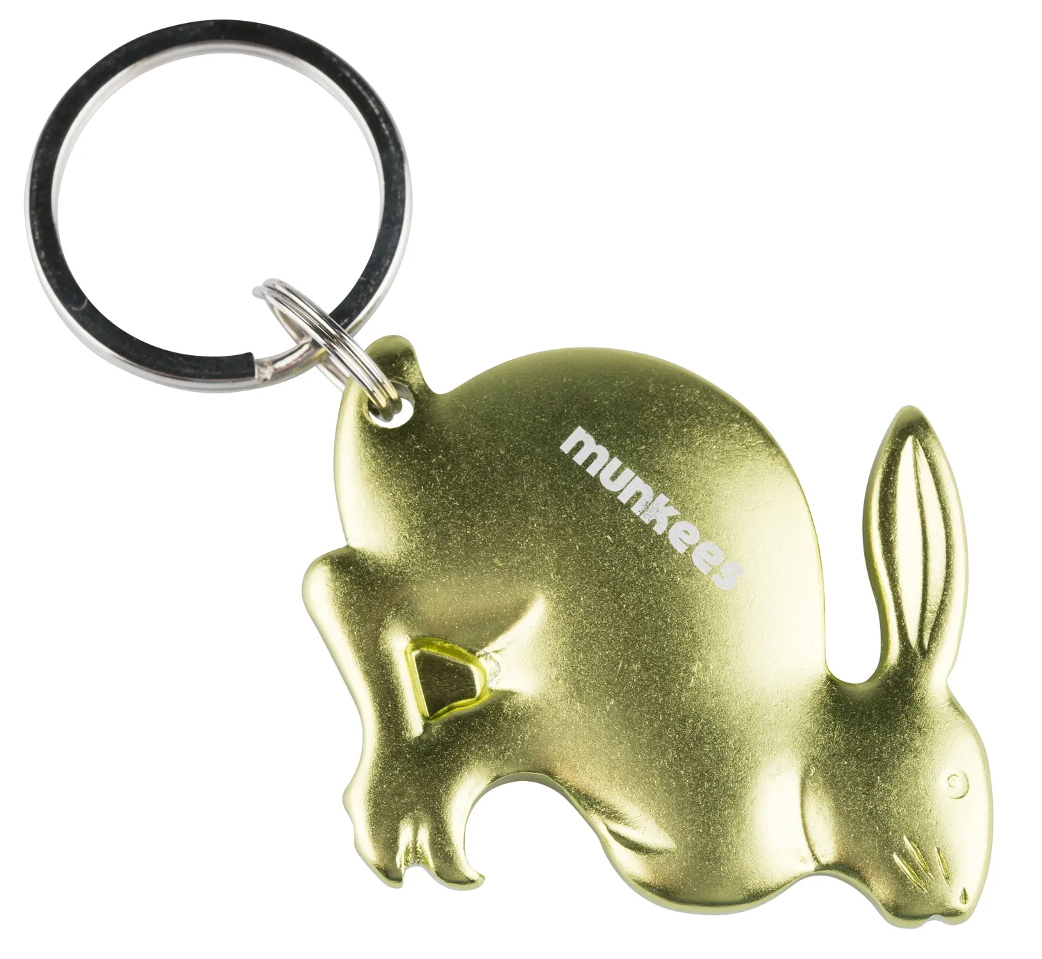 Munkees Haas Flesopener 3D Sleutelhanger Aluminium