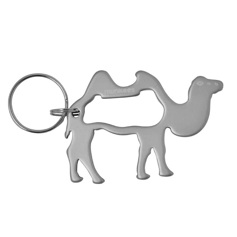 Munkees Kameel sleutelhanger met flessenopener