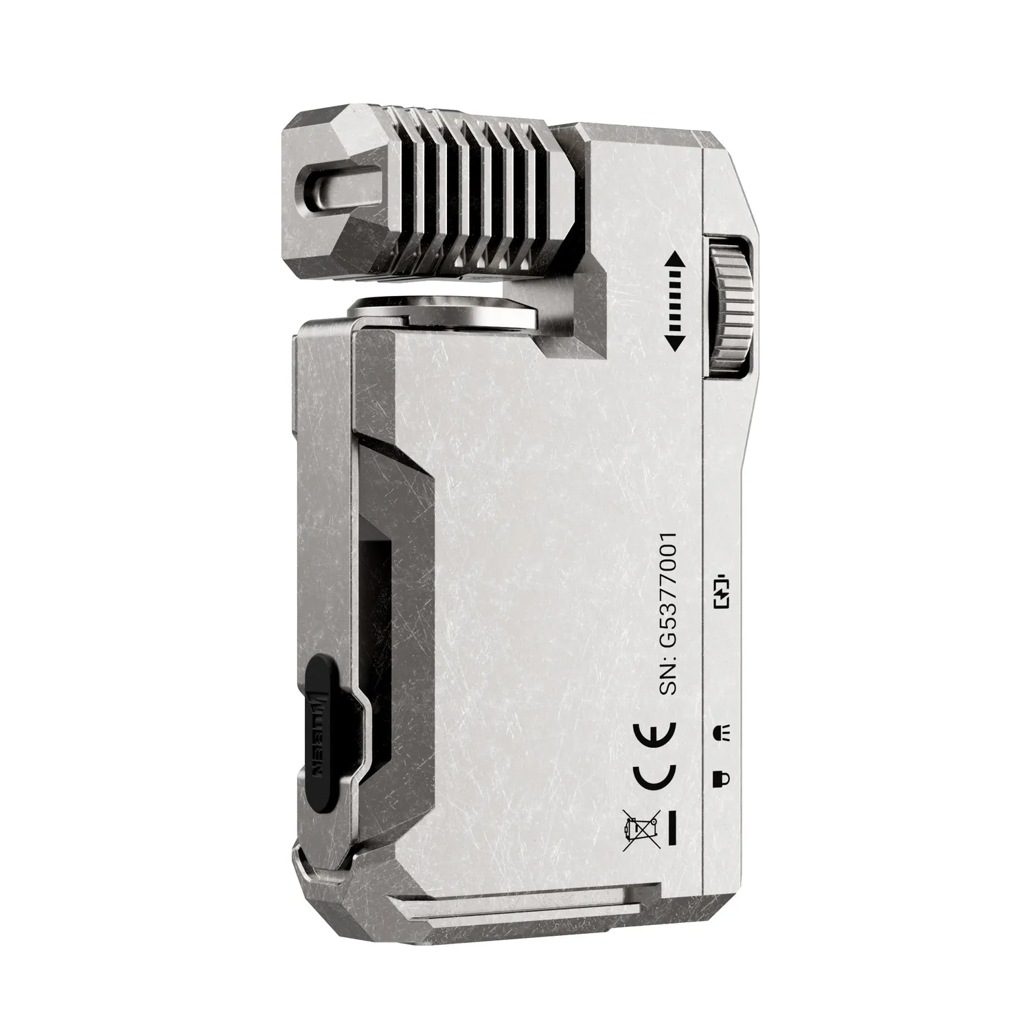 Wuben G5 Titanium zaklamp 400 lumen oplaadbaar