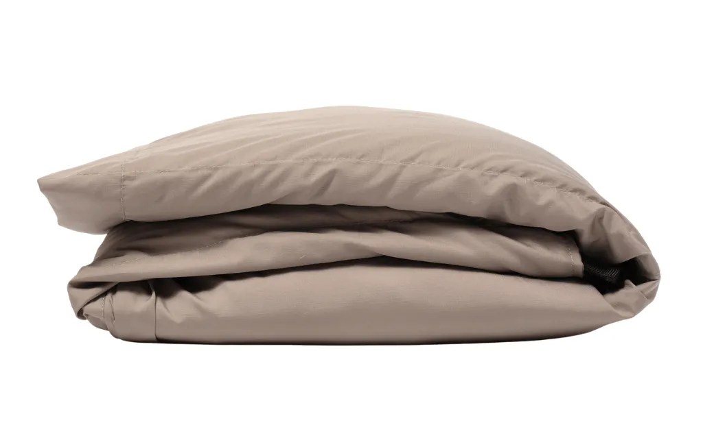 Hest Nest donsdeken driftwood met voetzak