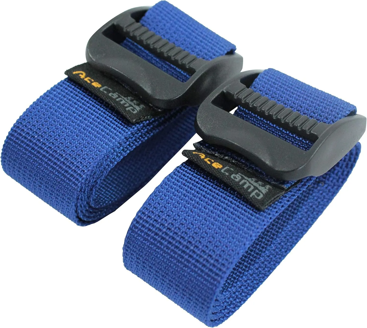 AceCamp Koffergurt 65 cm Kofferriem blauw 3-pack extra sterk