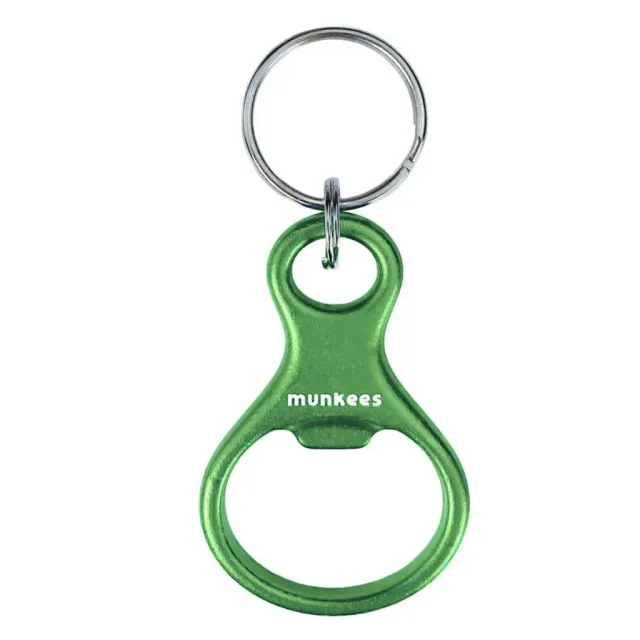 Munkees Acht Sleutelhanger Flesopener Zwart