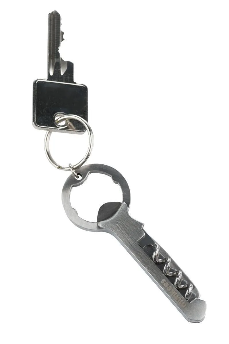 Munkees 3-in-1 kurkentrekker RVS flesopener mes