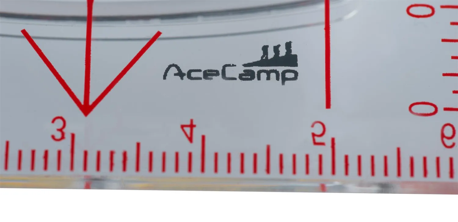 Munkees AceCamp 3116 kaartkompas acryl