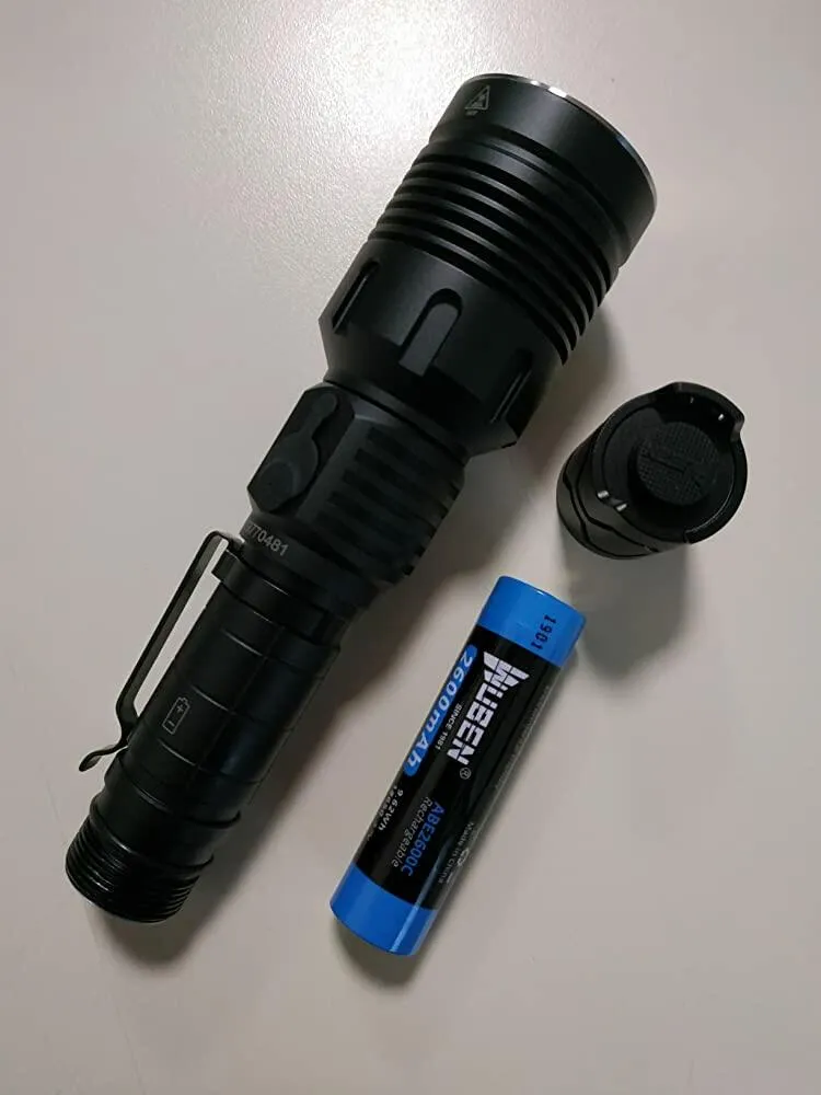 Wuben T103 Pro tactische zaklamp Zwart 1280 lumen