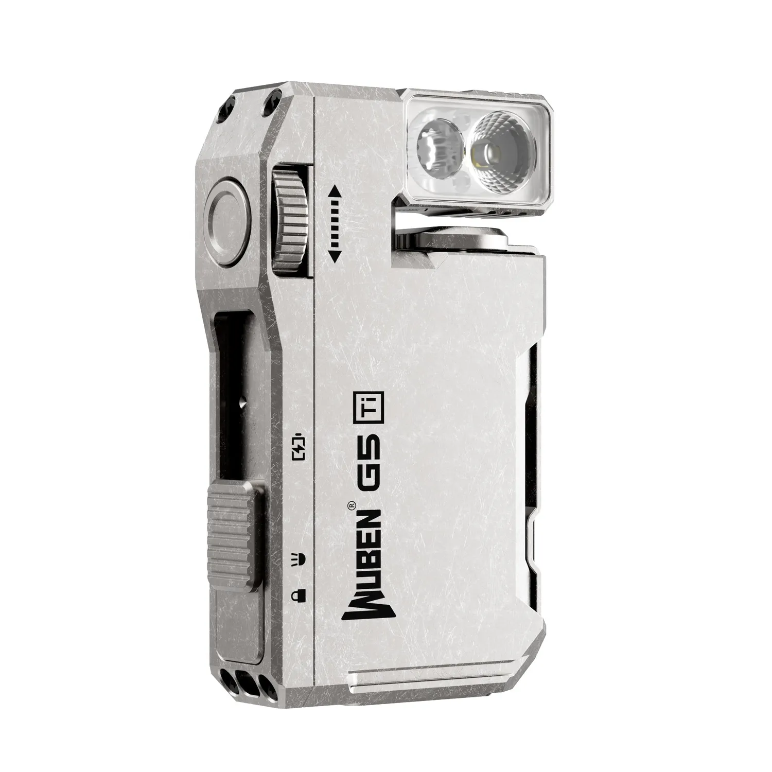 Wuben G5 Titanium zaklamp 400 lumen oplaadbaar