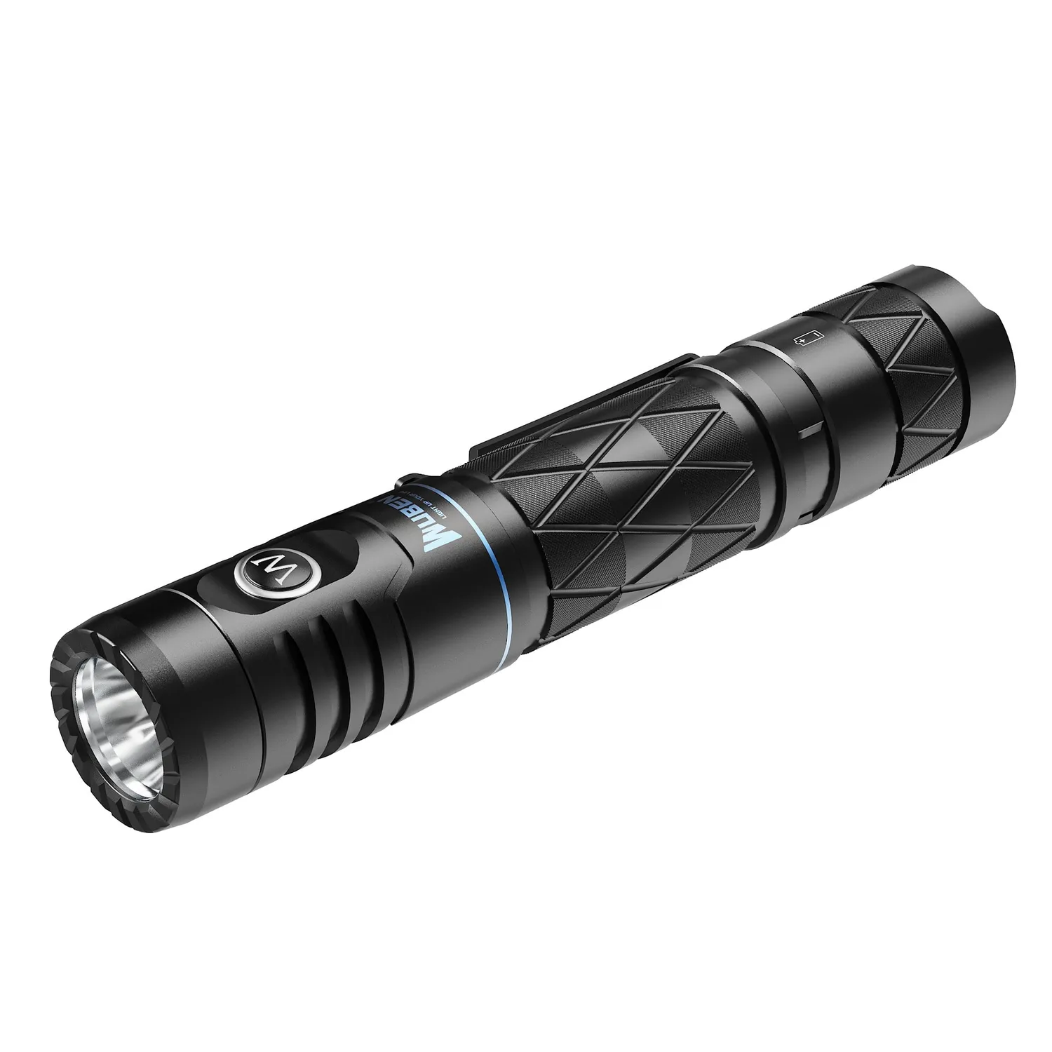 Wuben E12R 1200 Lumen Zaklamp Zwart Powerbank