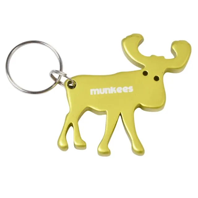 Munkees Eland Sleutelhanger Flesopener Aluminium