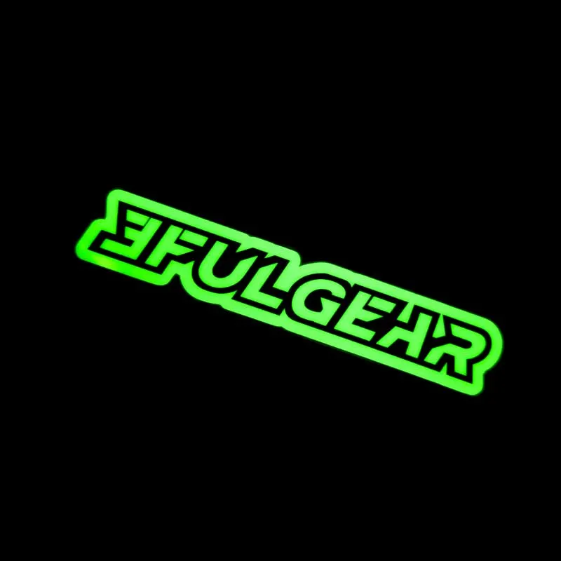 3F UL Gear lichtgevende sticker 13 cm waterproof nacht