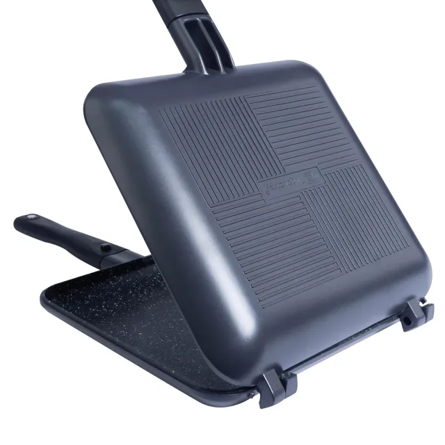 Ridgemonkey Connect Granite Edition tosti-ijzer XL set