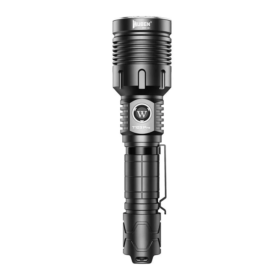 Wuben T103 Pro tactische zaklamp Zwart 1280 lumen