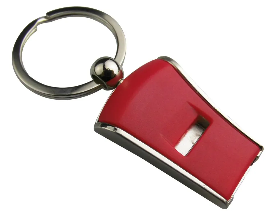 Munkees RVS signaalfluitje sleutelhanger 50 g