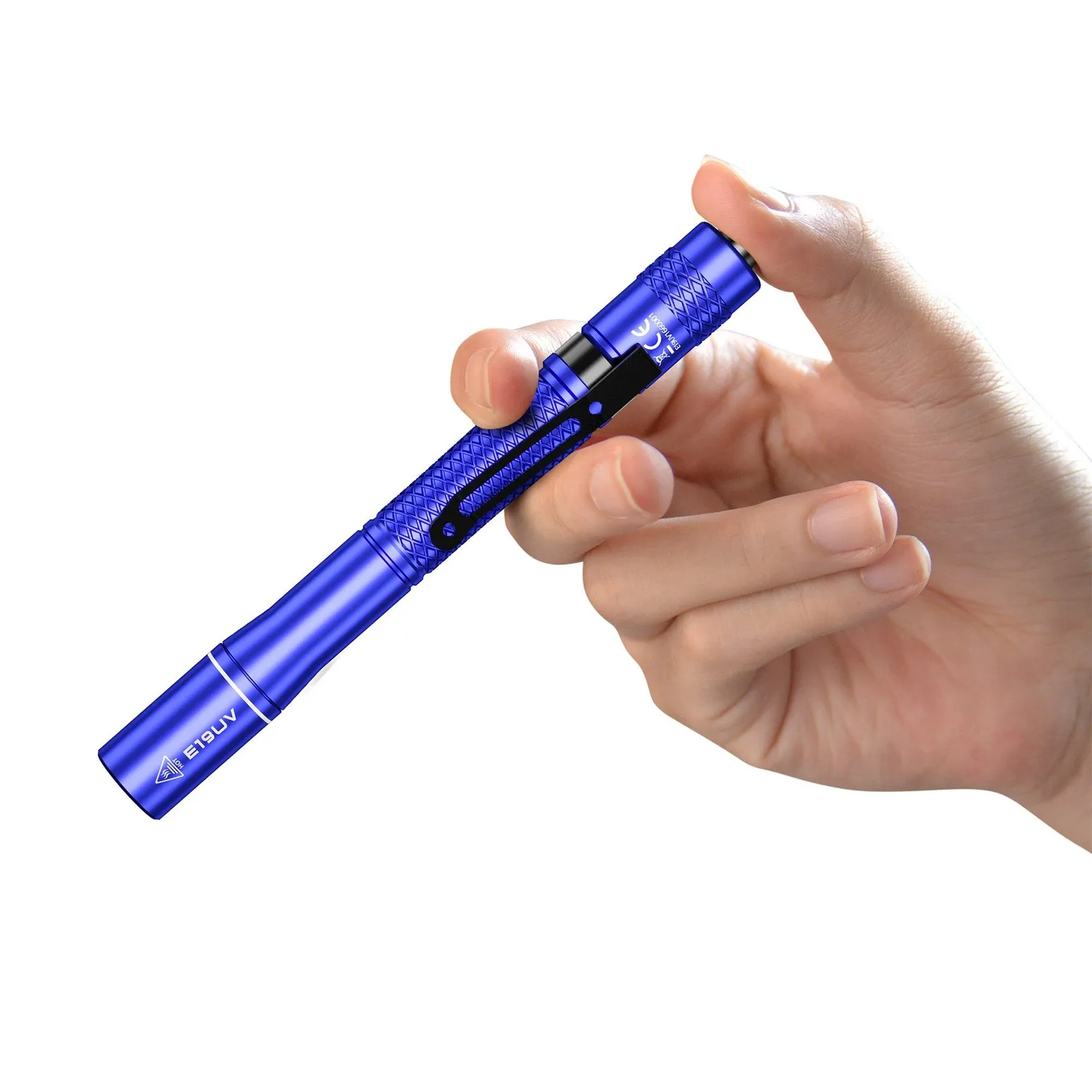 Wuben E19 UV Pen Zaklamp Zwart 365nm