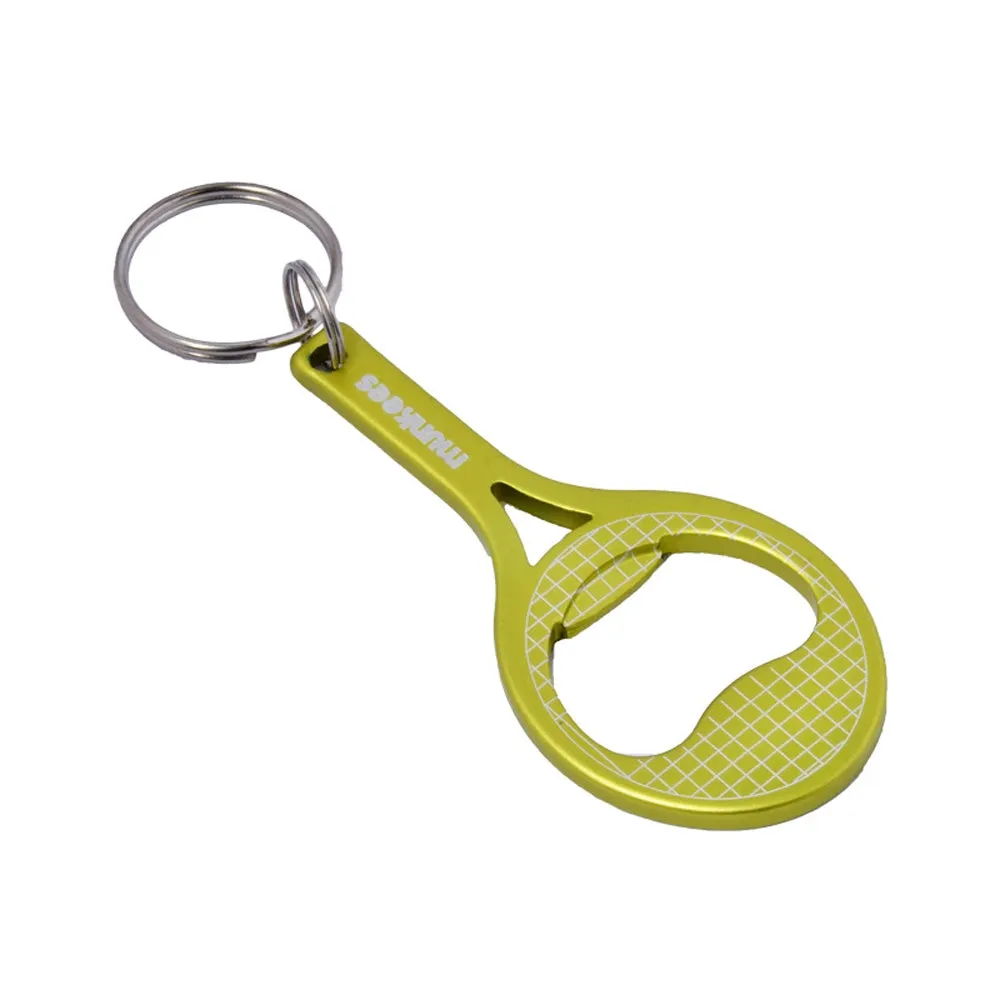 Munkees Tennis Sleutelhanger met Flessenopener Aluminium