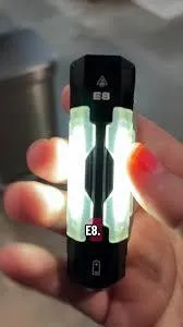 Wuben E8 EDC Zaklamp Zwart 1300 Lumen