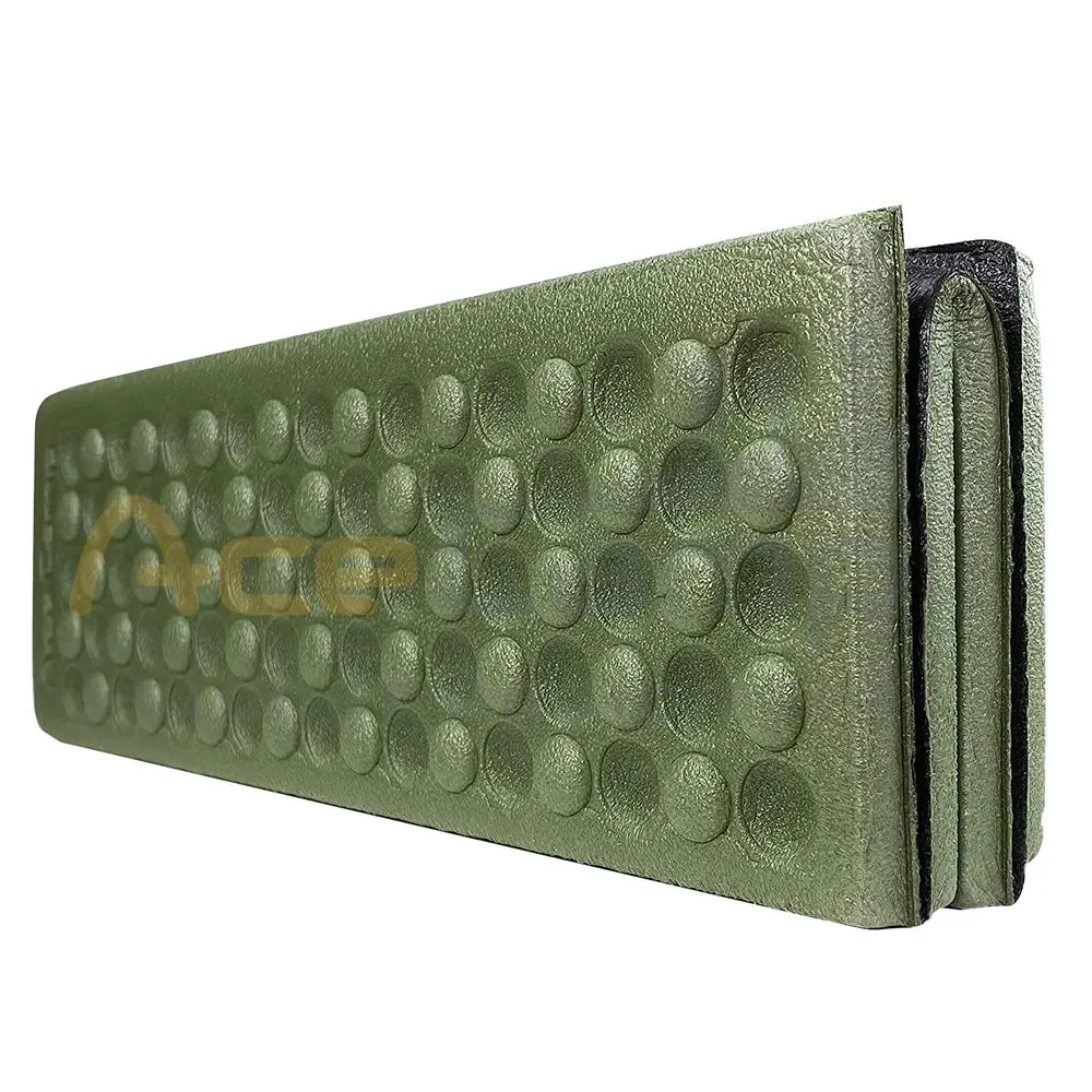 AceCamp thermozitkussen groen 40x30 cm opvouwbaar